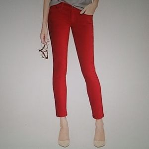 J. Crew Velvet Skinny Jeans